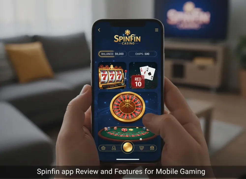 Spinfin app Review and Features for Mobile Gaming