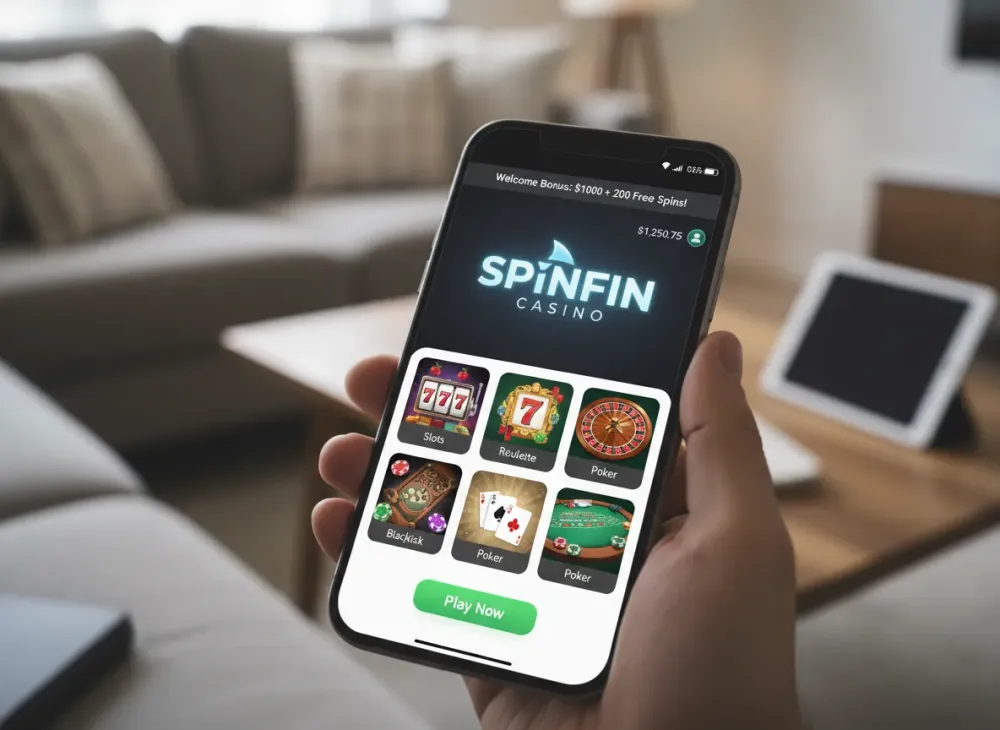 Spinfin casino review and complete gaming guide